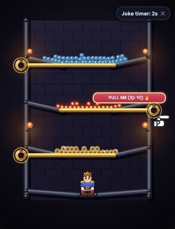 Pull the Pin gameplay on GoofPark